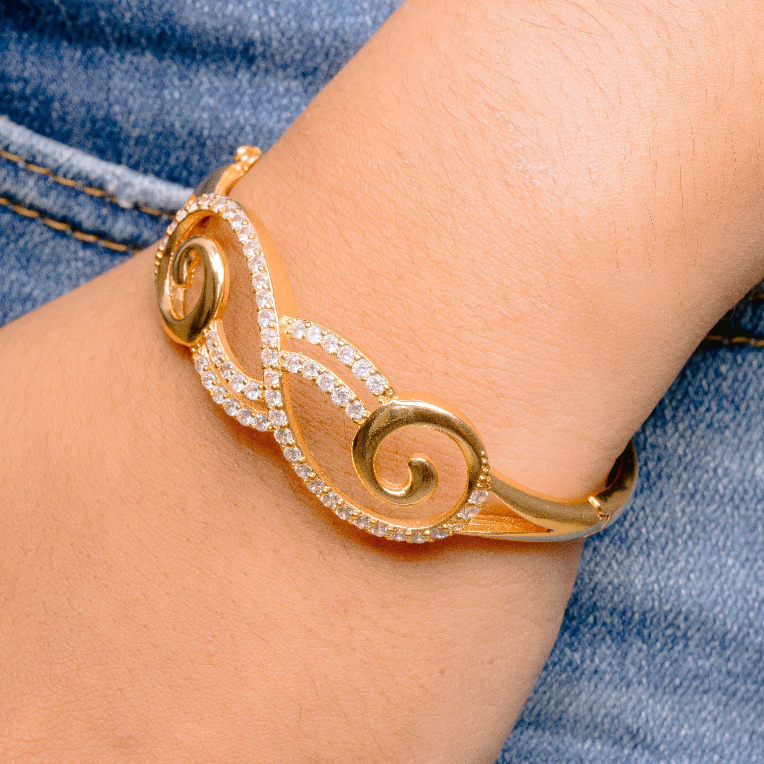 Gold Bangle