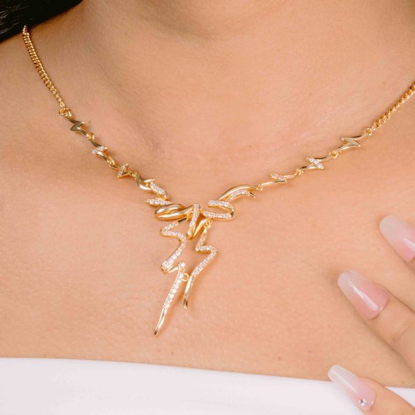 Gold necklaces 05
